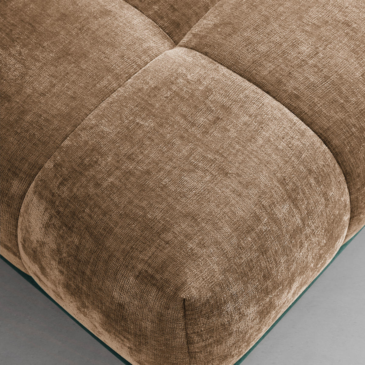 HÖRNSOFFA i beige  - beige/svart, Modern, metall/textil (184/262cm) - MID.YOU