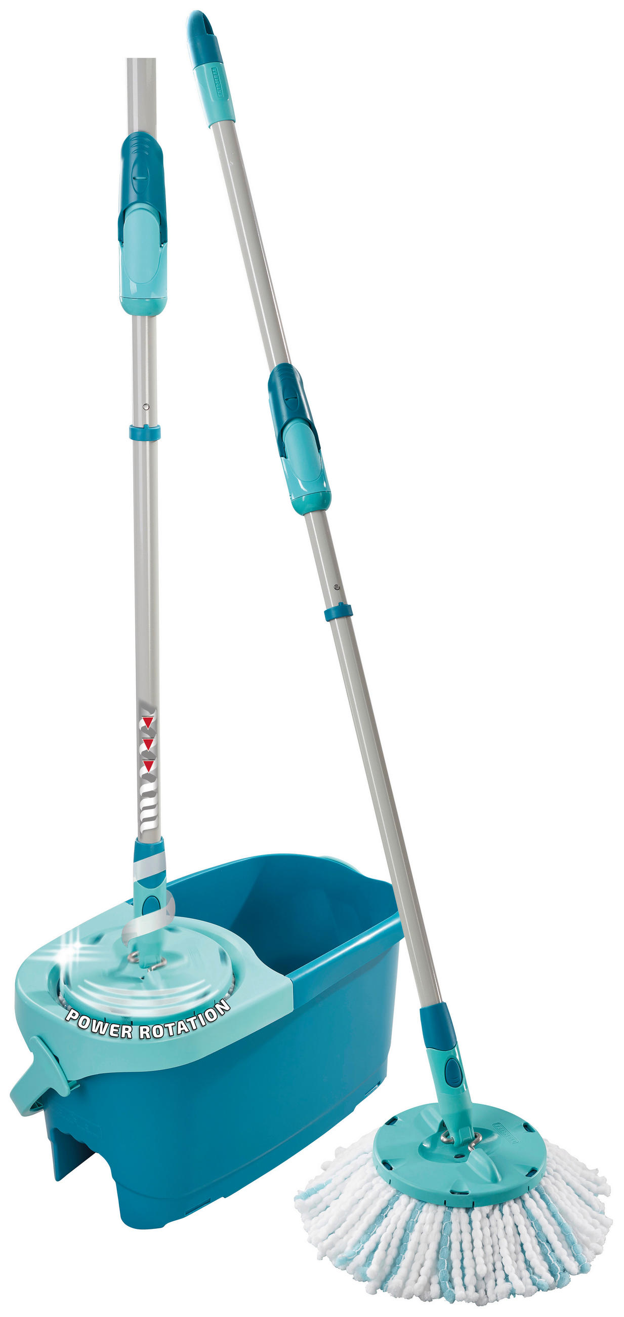 SADA Clean Twist disc mop ERGO - Basics (26,5/26/46,6cm) - Leifheit