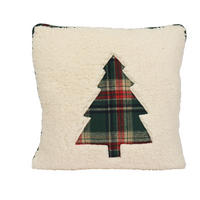 DÍSZPÁRNA  - fehér, Design, textil (45/45/3cm)