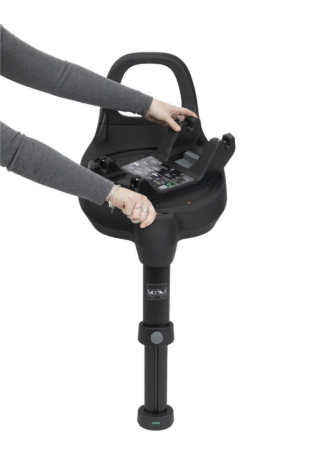 ISOFIXSTATION FULL 360 I-SIZE BASIS FÜR KORY  - Schwarz, Basics, Kunststoff (66/19/38cm) - Chicco