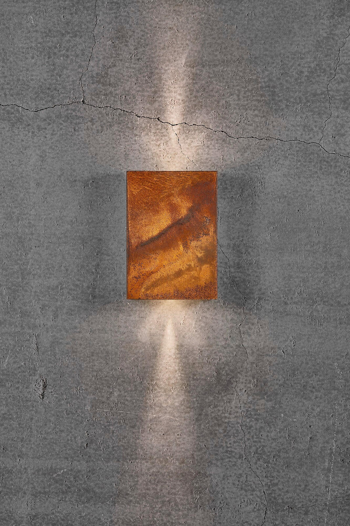AUßENWANDLEUCHTE 14,8/21/4,5 cm   - Rostfarben, LIFESTYLE, Metall (14,8/21/4,5cm) - Nordlux