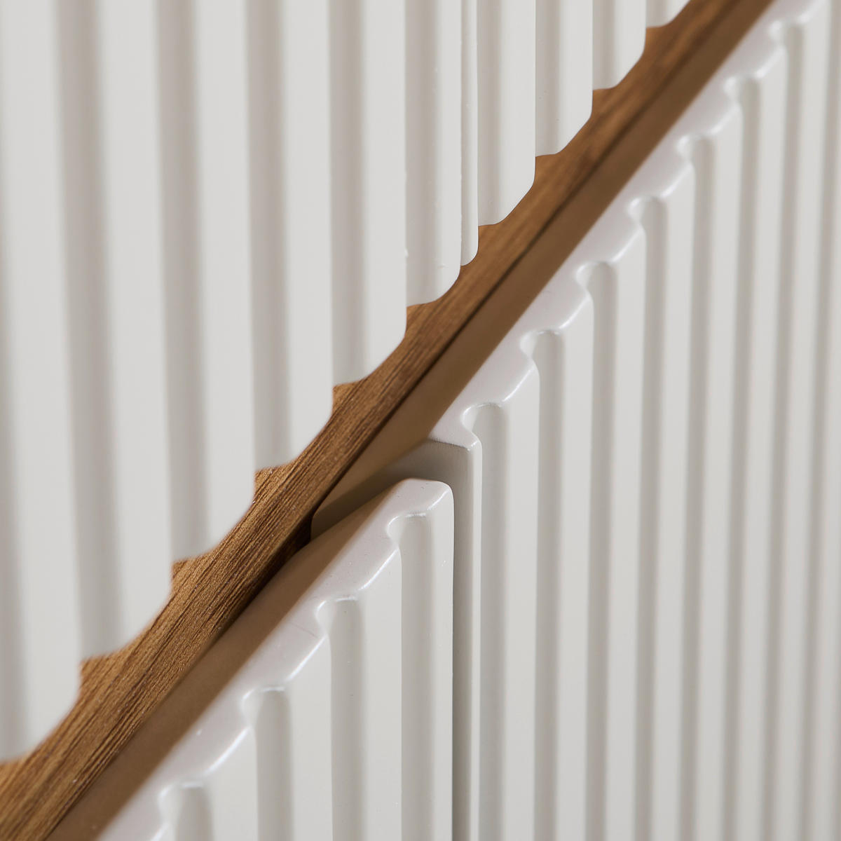 HIGHBOARD  in 117/120/40 cm  - Kaschmir/Eichefarben, Trend, Holzwerkstoff (117/120/40cm) - Xora