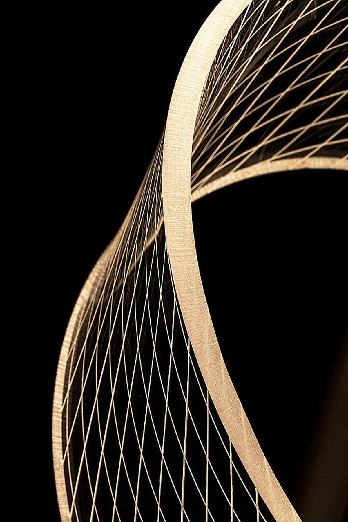 STONA LED LAMPA Zofrael  - prozirna/zlatna, Dizajnerski, metal/plastika (13/33.5cm)