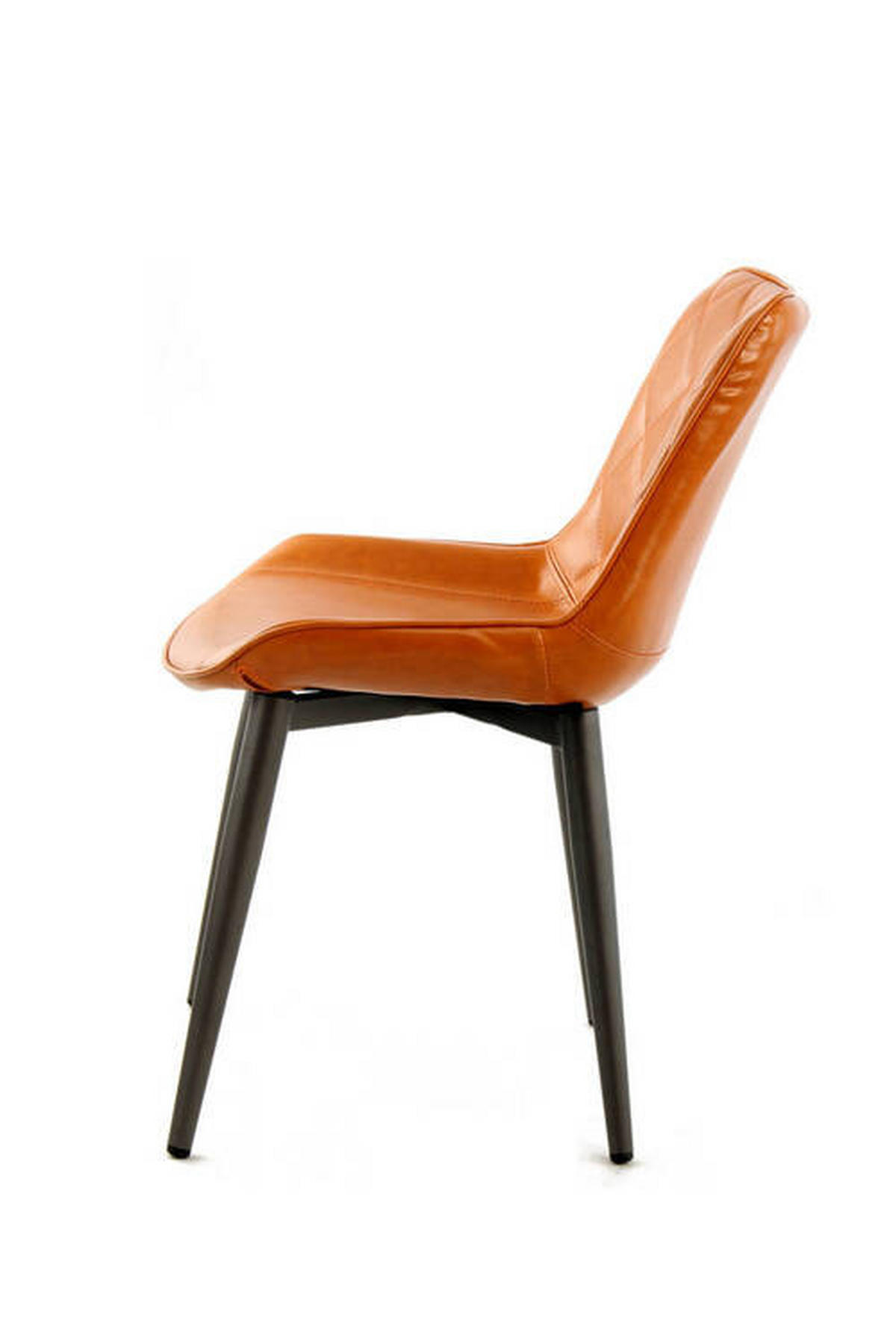 SADA ŽIDLÍ 2 kusy - oranžová, Trend, kov/textil (51/80/60cm)