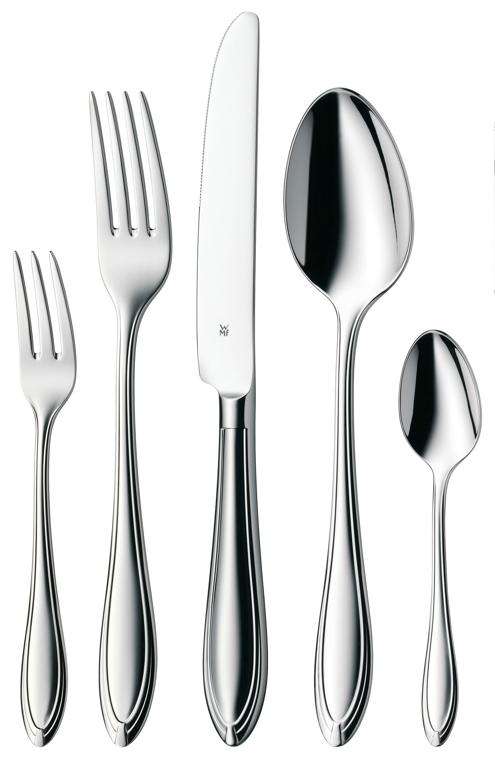 PRIBOR ZA JELO  60 delova     - Osnovno, metal (49/39/5.5cm) - WMF
