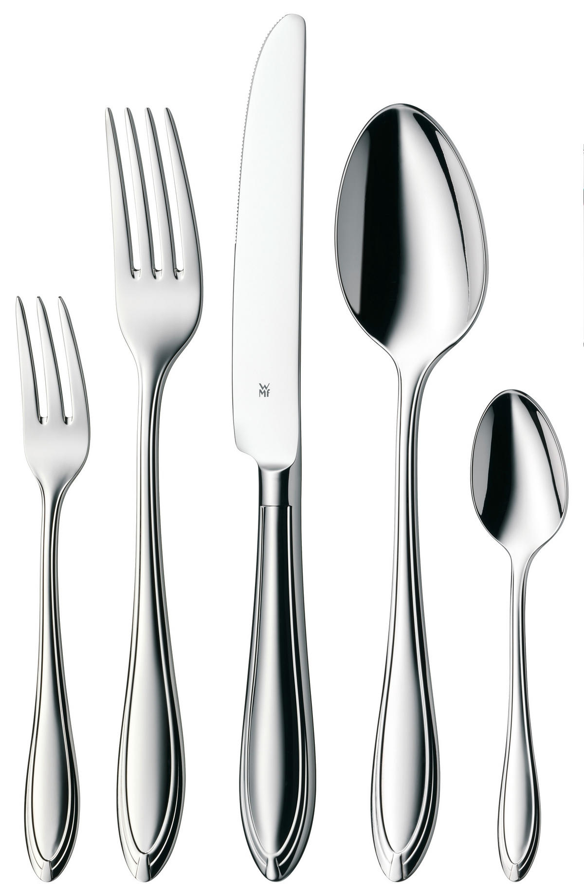 PRIBOR ZA JELO  60 delova     - Osnovno, metal (49/39/5.5cm) - WMF