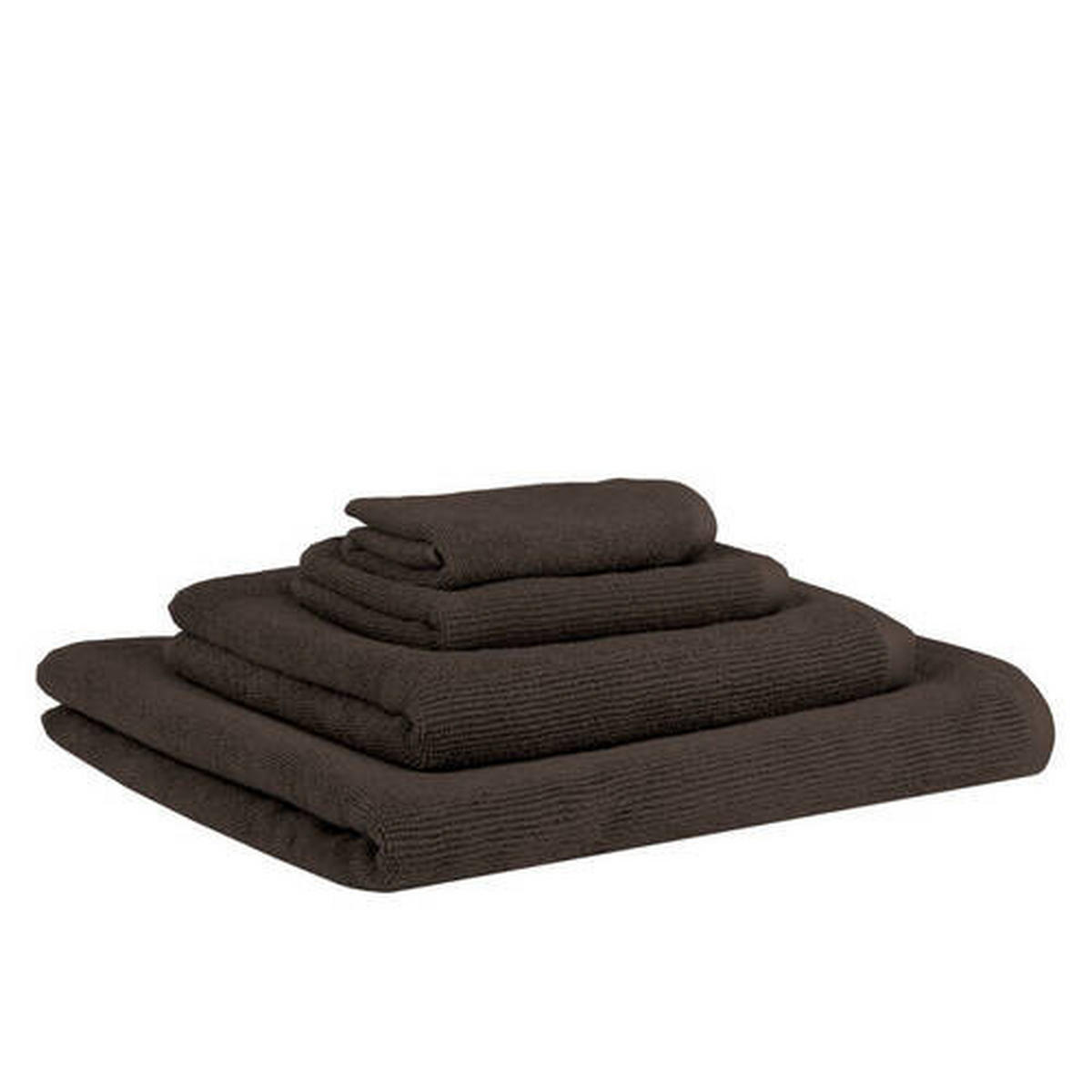 OSUŠKA DO SPRCHY, tmavě šedá - tmavě šedá, Basics, textil (70/140/0.5cm) - Bio:Vio