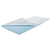 TOPPER 90/200 cm Höhe ca. ca. 6 cm  - Weiss, Konventionell, Textil (90/200cm) - Sleeptex