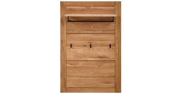 GARDEROBENPANEEL  in 80/120/28 cm  - Eichefarben, KONVENTIONELL, Holz (80/120/28cm) - Carryhome
