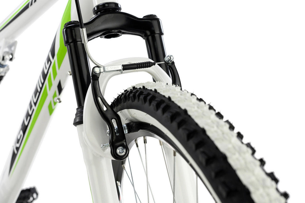 MOUNTAINBIKE 26 Zoll  - Weiß/Grün, Basics, Metall (180/70cm) - Atrigo