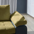 ECKSOFA in Flachgewebe Gelb, Grau  - Gelb/Grau, Design, Kunststoff/Textil (175/271cm) - Xora