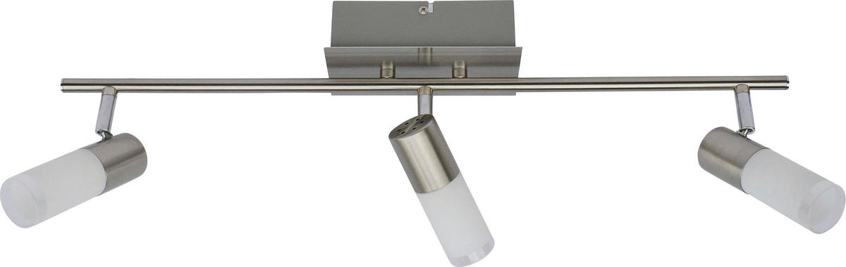 LED ZÁŘIČ, 60/15/8 cm - barvy chromu, Design, kov/sklo (60/15/8cm) - Novel