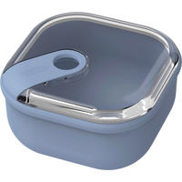 FRISCHHALTEDOSE Ela 0,425 L  - Blau/Transparent, Basics, Kunststoff (12/12/7,2cm) - Rotho