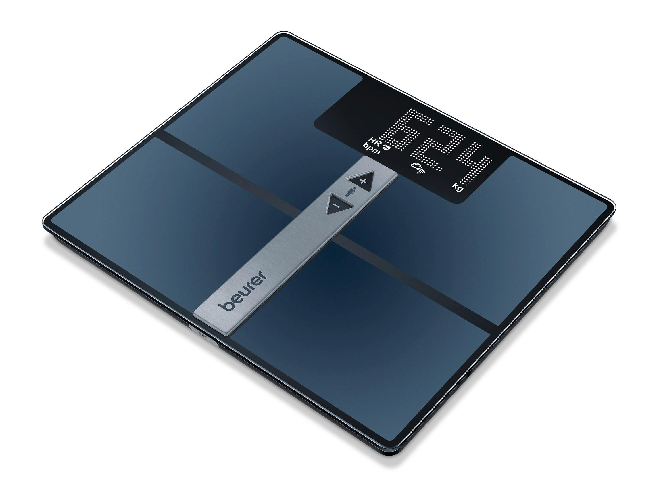KÖRPERANALYSEWAAGE - Dunkelblau, Basics, Glas (4.5/32.7/40cm) - Beurer