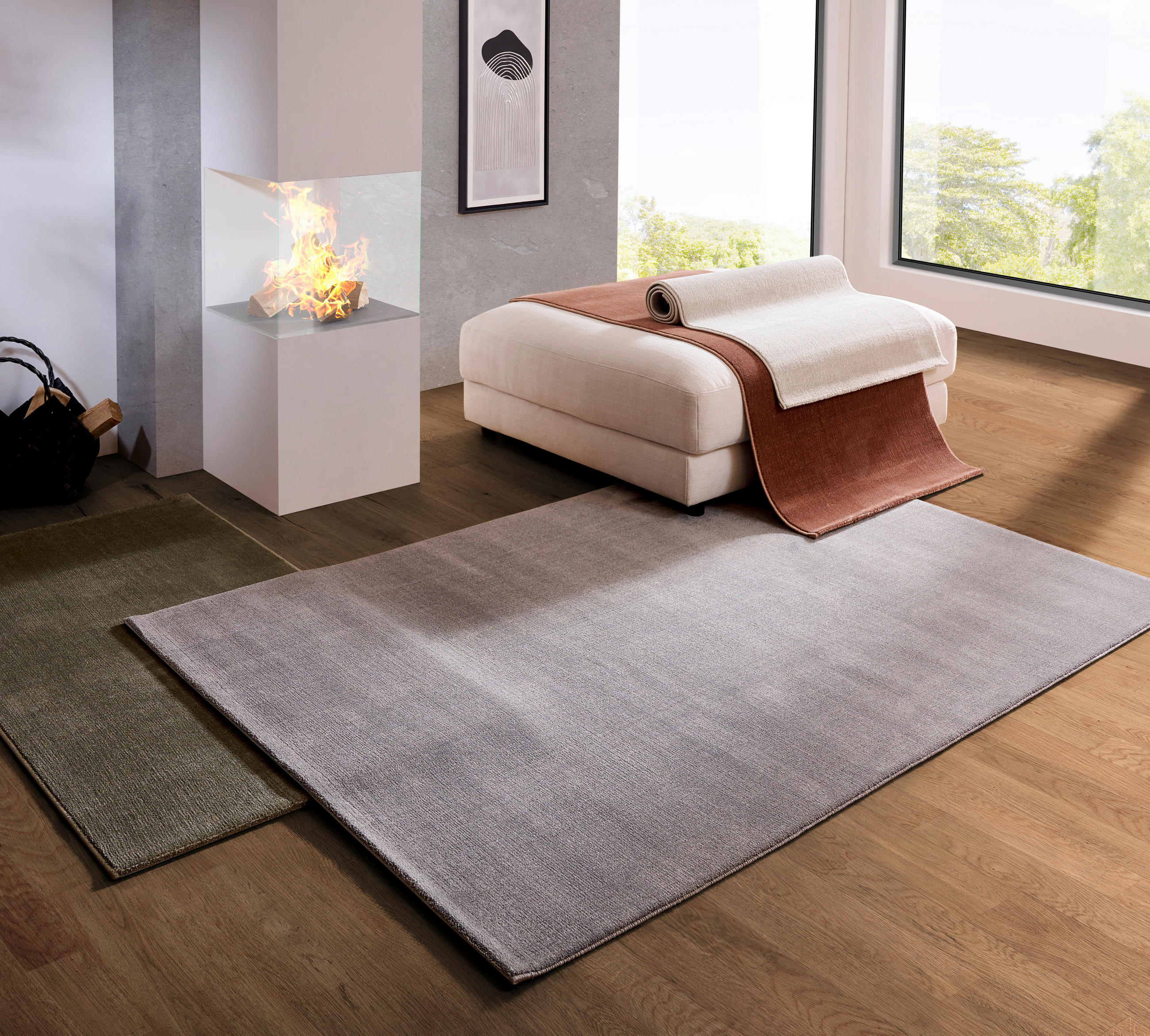 WEBTEPPICH 140/200 cm Marseille  - Grau, Konventionell, Textil (140/200cm) - Dieter Knoll