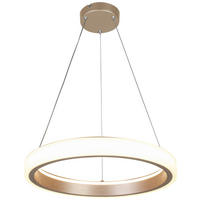 HÄNGELEUCHTE 50/120 cm    - Weiss/Cappuccino, Trend, Kunststoff/Metall (50/120cm) - Collet's Monde