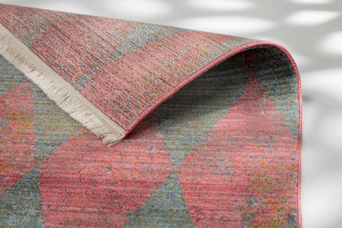 WEBTEPPICH 133/185 cm Mystik 6305/92 D.213 099 Grün, Rot  - Rot/Grün, Design, Textil (133/185cm) - Schöner Wohnen