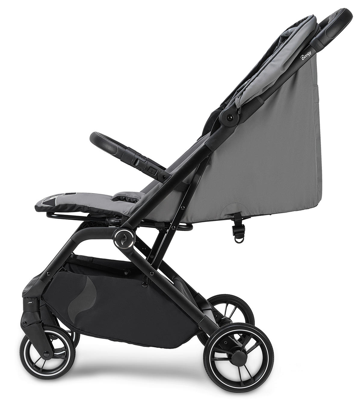 BUGGY Boogy 2 Monster  - Hellgrau/Schwarz, Basics, Textil/Metall (51/105/84,5cm) - Osann