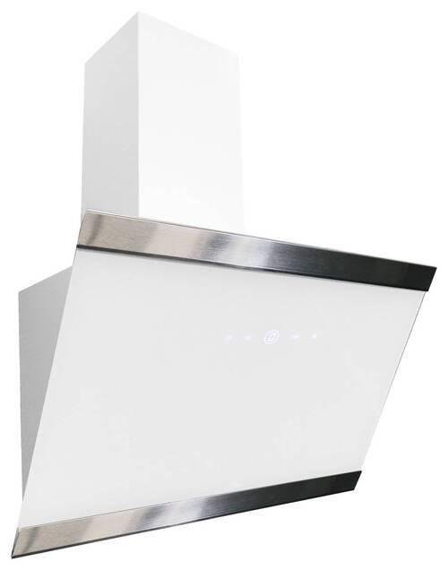 DUNSTABZUGSHAUBE CH89060W  - Weiß, Trend, Glas/Metall (59,5/74,2-109,2/38,5cm) - Respekta