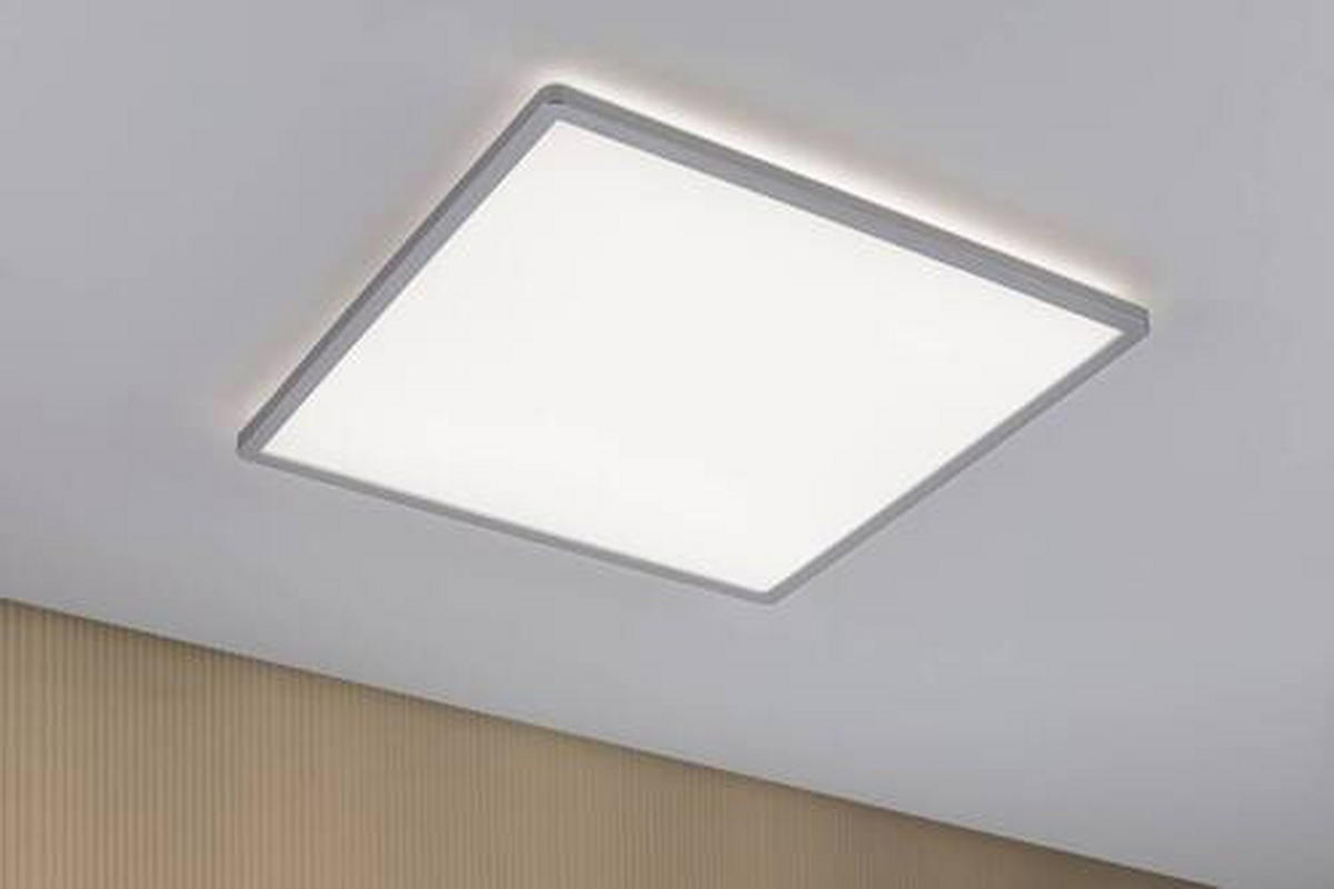 LED-PANEEL 42/42/2,8 cm   - Chromfarben, Basics, Kunststoff (42/42/2,8cm) - Paulmann