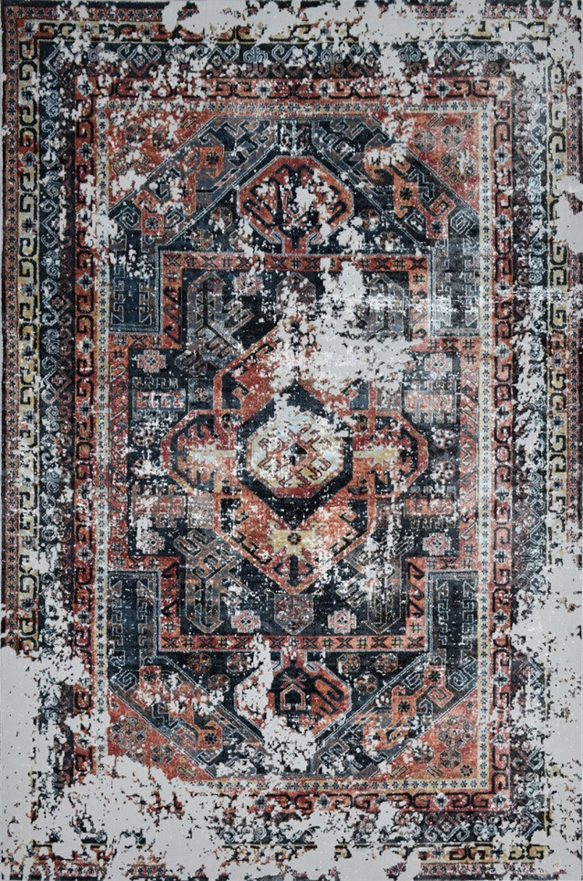 TKANÝ KOBEREC, 120/170 cm, vícebarevná - vícebarevná, Design, textil (120/170cm)