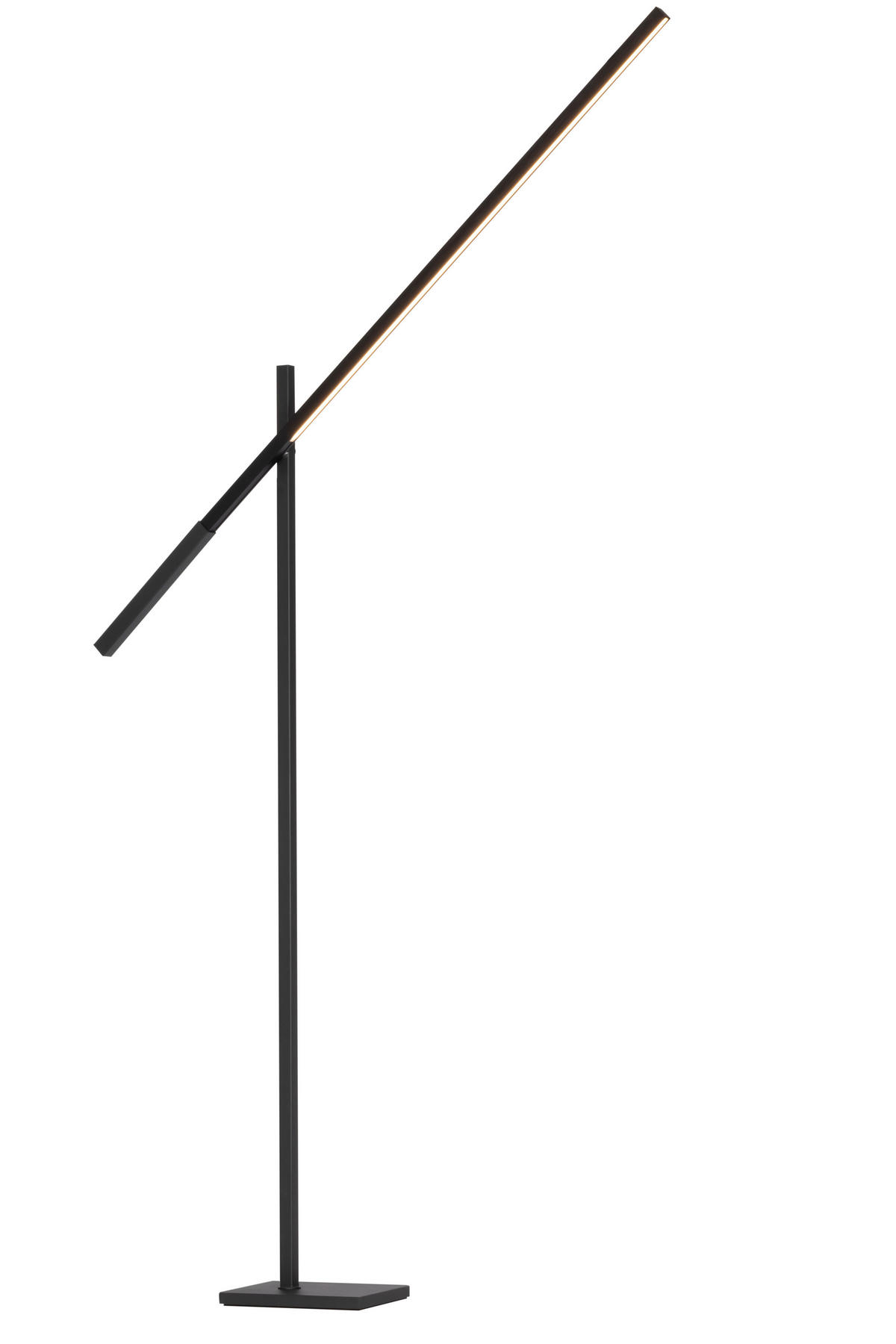 LED-STEHLEUCHTE 27-150/19/162-248 cm    - Schwarz, Design, Metall (27-150/19/162-248cm) - Dieter Knoll