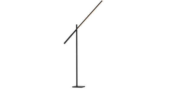 LED-STEHLEUCHTE 27-150/19/162-248 cm - Schwarz, Design, Metall (27-150/19/162-248cm) - Dieter Knoll