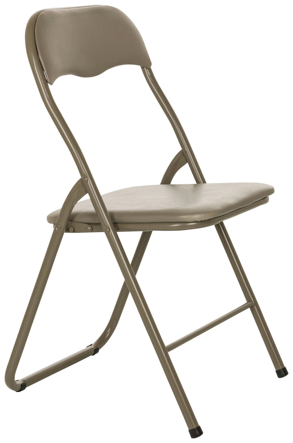 SKLÁDACÍ ŽIDLE, šedohnědá - šedohnědá, Moderní, kov (44/81/48cm) - MID.YOU