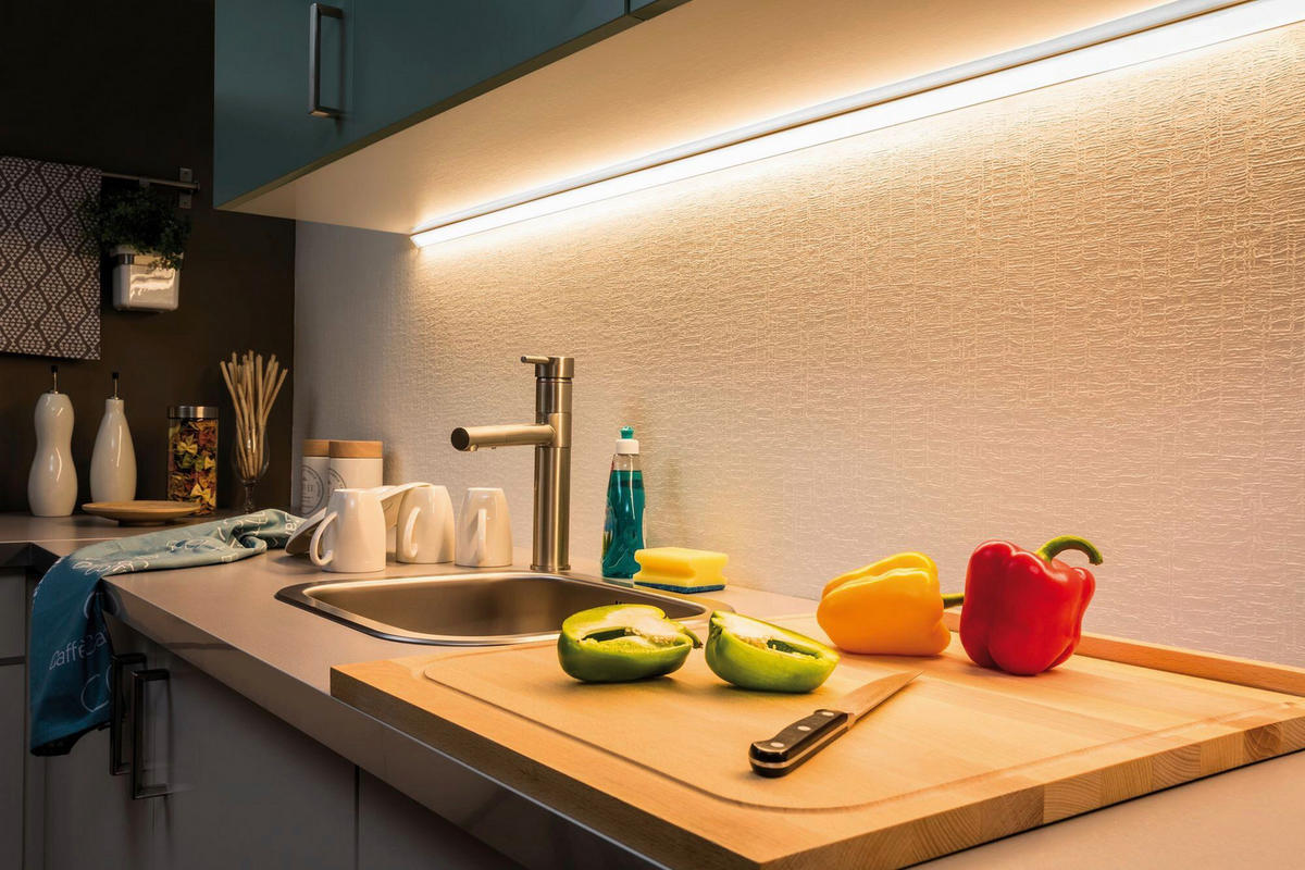 LED-STRIP 300/1,25/0,4 cm  MAX LED  - Silberfarben, Design, Kunststoff (300/1,25/0,4cm) - Paulmann
