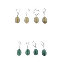 DEKOEI - Gelb/Grün, LIFESTYLE, Papier/Textil (5/7,5cm)