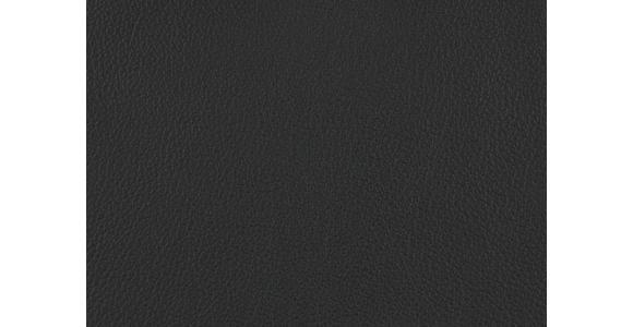 WOHNLANDSCHAFT in Leder Anthrazit - Anthrazit/Schwarz, Design, Leder/Metall (193/328cm) - Dieter Knoll