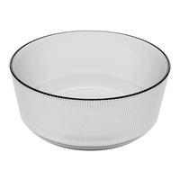 SCHÜSSEL SOME LINES 21,5 cm   - Transparent, KONVENTIONELL, Glas (21,5cm)