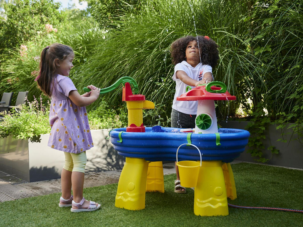 WASSERSPIELTISCH AQUAPLAY  - Multicolor, Basics, Kunststoff (40/100/60cm) - Simba