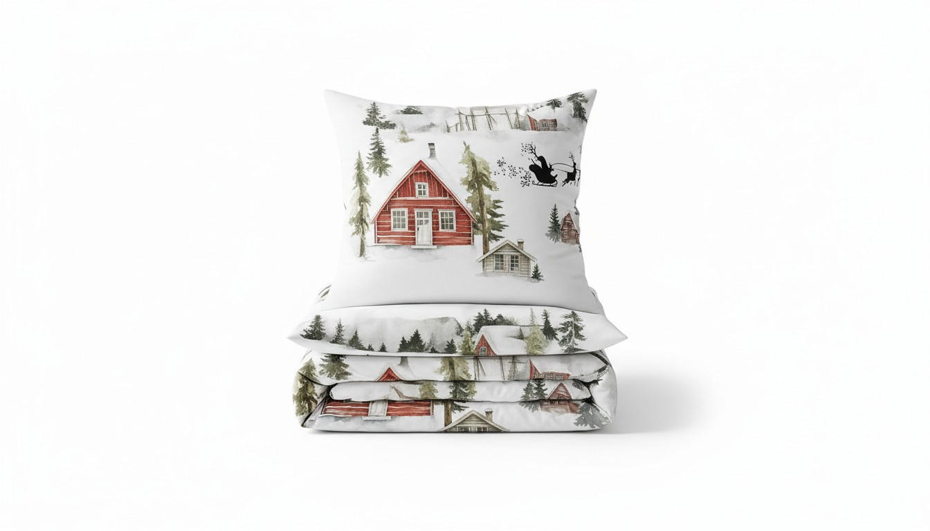BETTWÄSCHE Chalet 200/200 cm  - Multicolor, Basics, Textil (200/200cm) - X-Mas