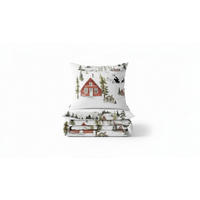 BETTWÄSCHE Chalet 200/200 cm  - Multicolor, Basics, Textil (200/200cm) - X-Mas