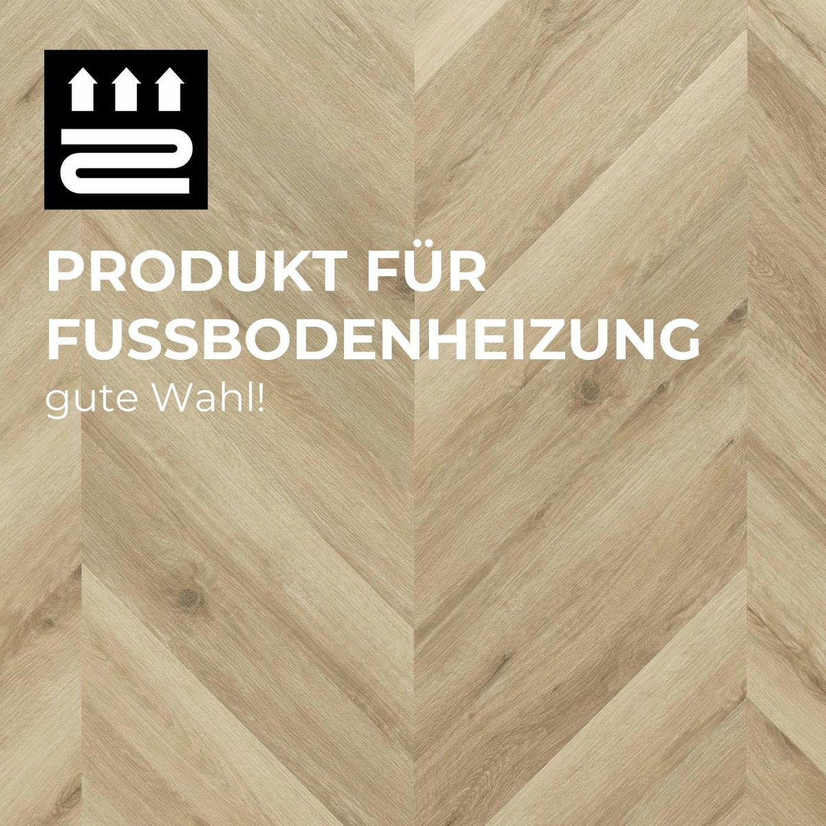 VINYLBODEN Chevron Tucson  per  m² - Design, Kunststoff (60/12/0,45cm) - Venda