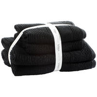 FROTTIERSET Tomorrow Bundle Schwarz 4-teilig  - Schwarz, LIFESTYLE, Textil - Vossen
