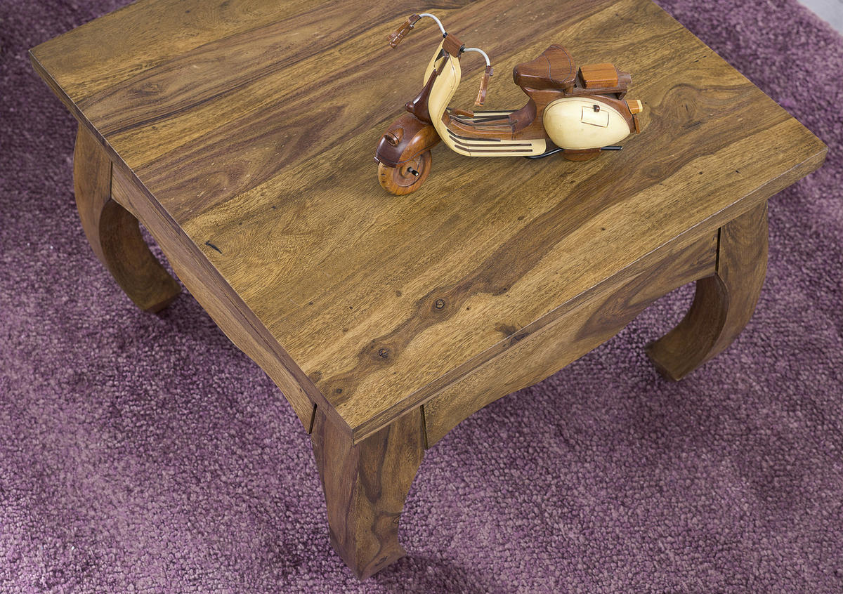 DOHÁNYZÓASZTAL fa 60/60/40 cm   - sheesham, Design, fa (60/60/40cm) - MID.YOU