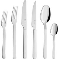 BESTECKSET Clouds 72-teilig Edelstahl  für 12 Personen  - Edelstahlfarben, Basics, Metall - Henckels by ZWILLING