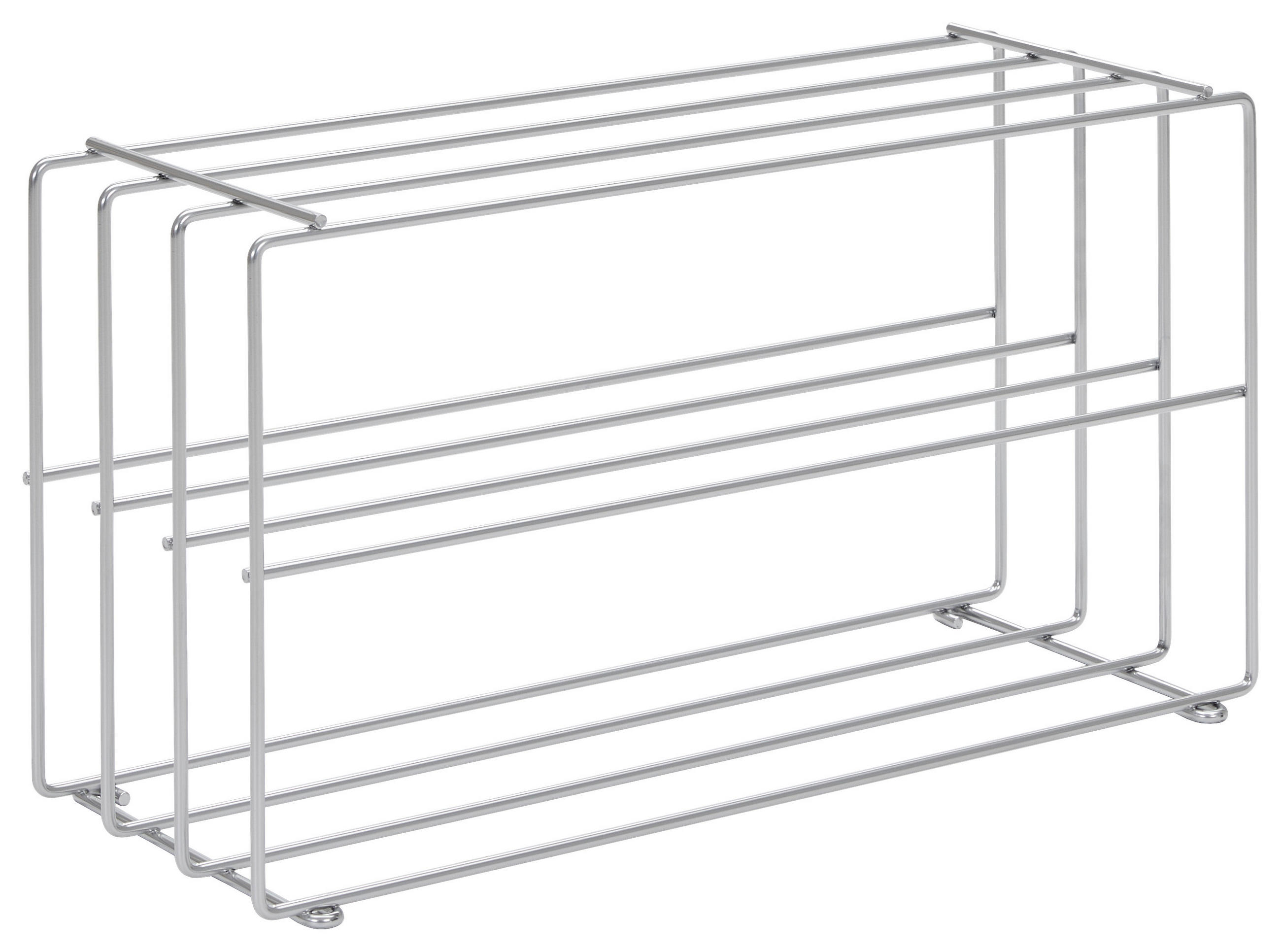 Livetastic Schuhregal Stabilo Schuhregal Silber, Chrom 73x40x28.5 cm