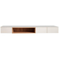 LOWBOARD  in 250/25/45 cm  - Weiss/Eiche Artisan, Design, Holzwerkstoff (250/25/45cm) - Moderano