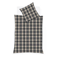 BETTWÄSCHE Lech Flanell 240/220 cm  - Anthrazit, Design, Textil (240/220cm) - Fleuresse