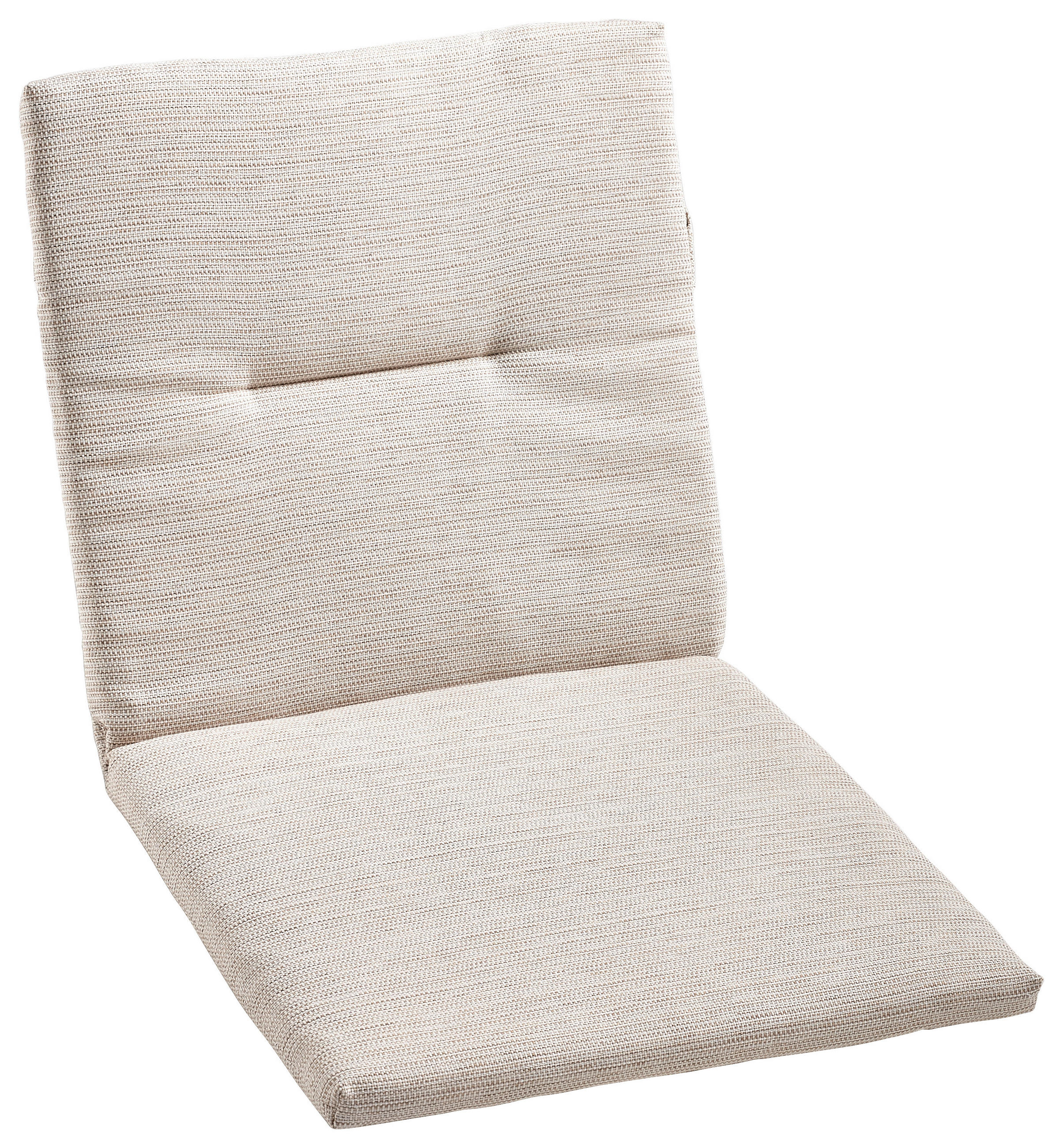 SESSELAUFLAGE Uni  - Beige, Basics, Textil (46/3/89cm)
