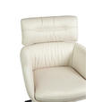 ARMLEHNSTUHL  Stoffauswahl, Sitzfläche 360° drehbar, automatische Rückholfunktion Webstoff  Schwarz, Beige  - Beige/Schwarz, Design, Textil/Metall (62/92/66cm) - Dieter Knoll