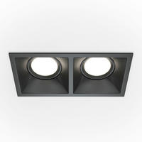 DECKENLEUCHTE 17,3/9/4,2 cm  - Schwarz, MODERN, Metall (17,3/9/4,2cm) - MAYTONI