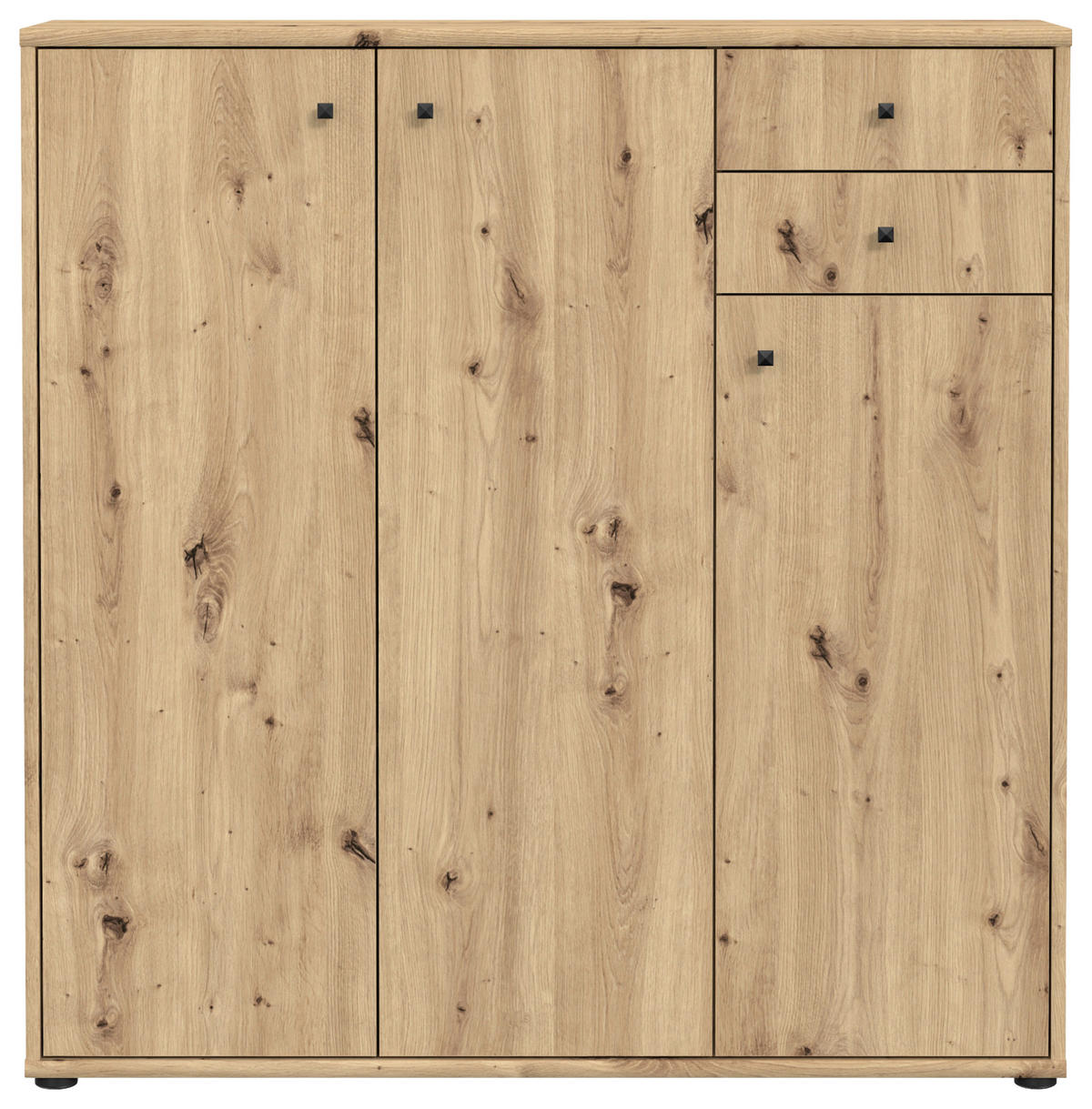 KOMMODE  in 108,8/111,1/34,8 cm  - Eiche Artisan, Design, Holzwerkstoff (108,8/111,1/34,8cm)