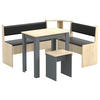 ECKBANKGRUPPE Anthrazit  - Anthrazit, MODERN (153/115cm) - MID.YOU