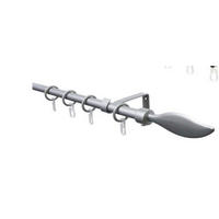 KARNISA   130-240 cm  srebrne barve  - srebrne barve, Basics, kovina (130-240cm) - Gardinia