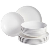TAFELSERVICE Weiß 12-teilig  - Weiß, Basics, Keramik - Ritzenhoff Breker
