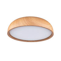LED-DECKENLEUCHTE Oka 36/10,5 cm   - Ahornfarben, Basics, Kunststoff (36/10,5cm) - Paulmann